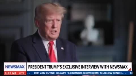 And We Know - President Trump's exclusive interview with Newsmax