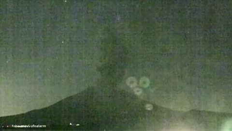 Sakurajima eruption UFO extinguishes fire with laser beam! What's happening in the Spanish sky
