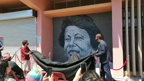 Dulcie September mural unveiling