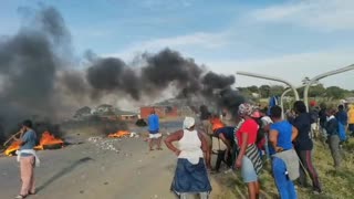 Protest by community members of ward 98 in Umgababa and Umnini Part 2