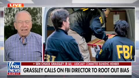 Sen. Grassley Calls Out The 'Political Bias' Of Top FBI Officials Aug 19