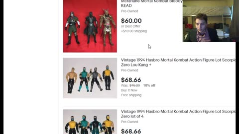 The Search For Deals On Mortal Kombat Action Figures On eBay On 11-20-2021 Revealed