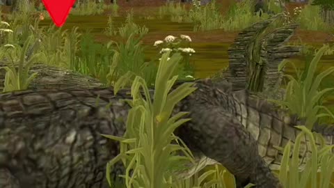 Awesome crocodile hunting game #huntinggame #shootinggame #gaming