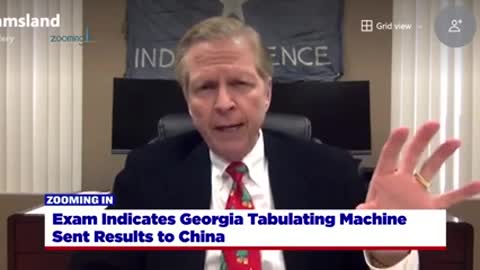 -Smart Thermostat- In Georgia Tabulation Room Reporting Votes To China