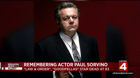 ‘Goodfellas,’ ‘Law & Order’ actor Paul Sorvino dies at 83