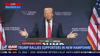 Donald Trump speaks in NH 10/9/2023: Washington, D.C.