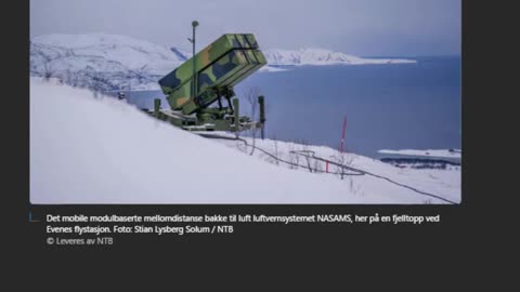 Норвегия закупает противовоздушную установку