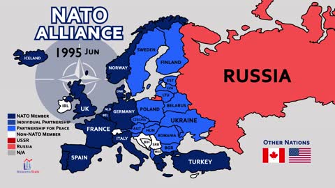 NATO'S expansion from inception to today...