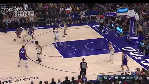 Nickeil Alexander-Walker Highlights Jazz vs. Warriors 7th Dec 2022