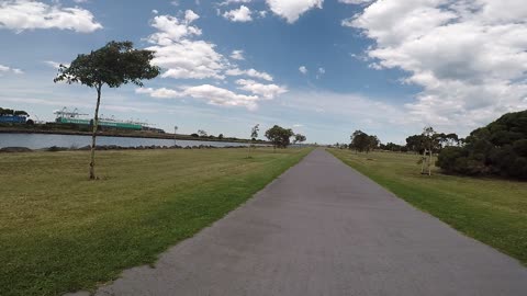 Cycling to Williamstown Beach Part 1