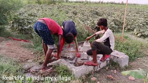 The way of life of poor people in India Uttar Pradesh farmer lifestyle