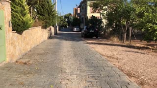 Road to House in Greece