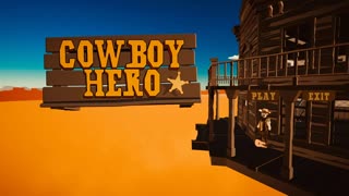 Unity Project - Cowboy Hero - Main Menu