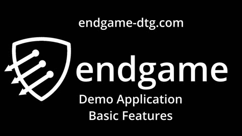 Endgame demo app - Basic features