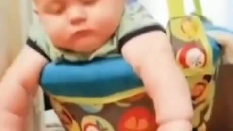 SLEEPY BABY FUNNY VIDEO ,SO CUTE!!😍