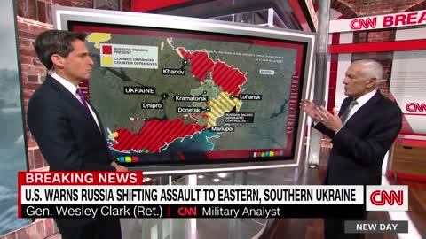 CNN Russia is focusing on Eastern Ukraine. Retired general explains how to stop them