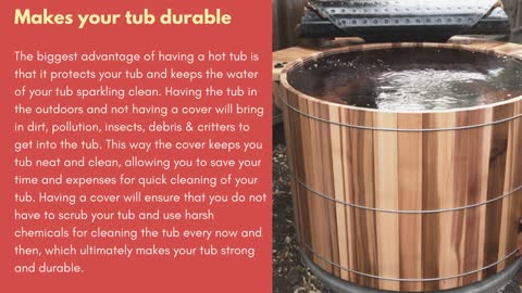 Why is it essential to use a hot tub cover?