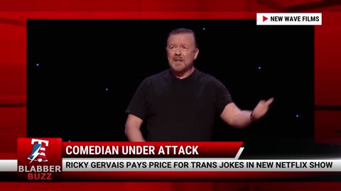 Comedian Ricky Gervais under attack for transgender jokes in new Netflix special