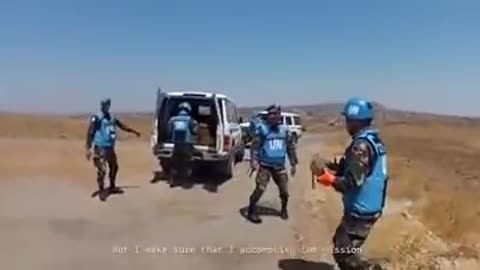 Quickest and Fearless Bomb Disposal by Filipino Soldiers In Golan Heights In Syria