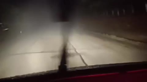 slippery road