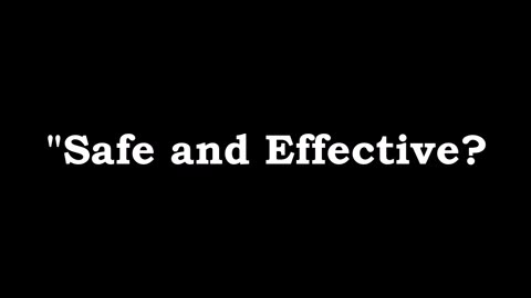 "Safe and Effective?" "Very advanced, cool science I would say" - Albert Bourla, CEO Pfizer.