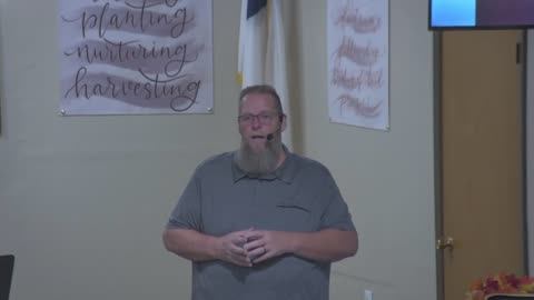 Pastor John's Greeting at Moose Creek Baptist Church 8/27/2023