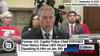 Blaze News - Capitol Police Chief EXPOSES Pelosi for Jan 6th LIES