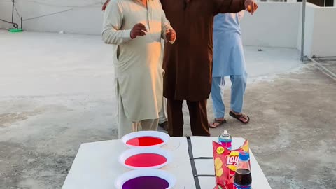 Throw ball in plate challange😜😂🥳🍺#trending#viral