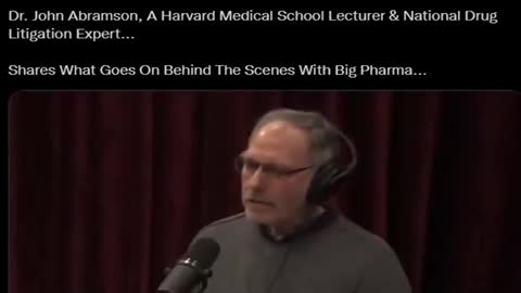 Preview: Dr. John Abramson on Big Pharma Crimes - Joe Rogan (Feb, 6, 2022)