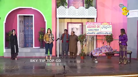 Nasir Chinyoti and Agha Majid - Asif Iqbal - New Stage Drama - Chatpati - 2022 funy tv2