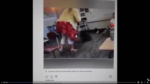 Teacher Goes Crazy