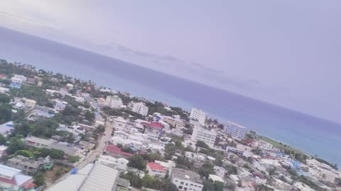 Latam Airlines takeoff from San Andrés 2023-11-12