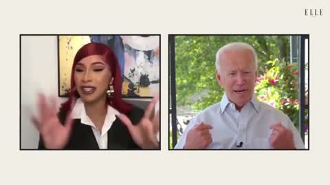 Joe Biden Tells Cardi B He Has 5 Grandkids But He Has 7