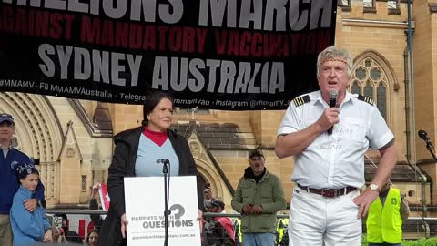 2021-11-27 - Millions March (Sydney) - Captain Graham Hood