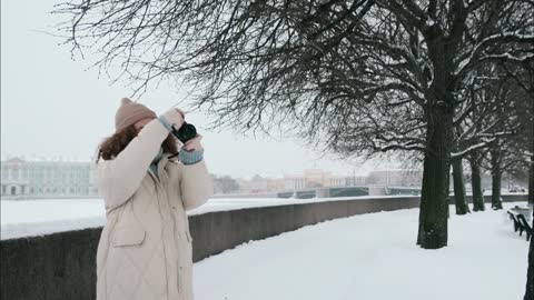 Beautiful Winter Girl | Cute Winter Girl