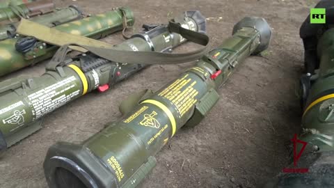 Russian troops find stashes of foreign ammo and weapons in Ukraine