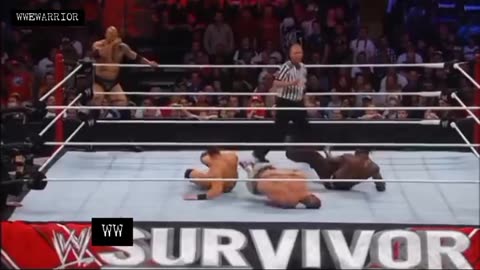 John Cena & Rock vs. Miz & R-Truth:Survivor Series-Part 4