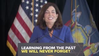 NY Gov Hochul Tries Hard To Convince Jewish People To Stay In Her Failing State