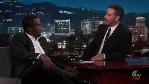 Jimmy Kimmel offers to be creepy P. Diddy's running mate