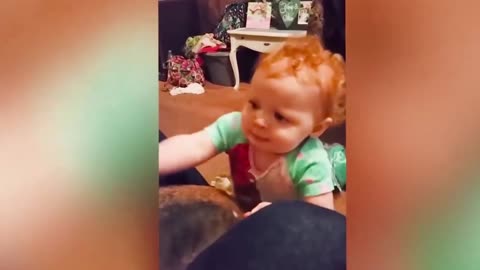 Dogs are the best friend of Babies 52