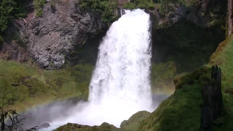 Waterfall Sound, Beautiful Waterfall Sound for sleep, study, relaxation. White Noise.