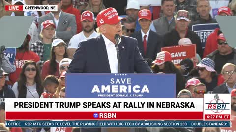 President Trump Full Speech from Greenwood, NE 5/1/22
