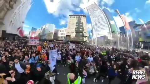 Australia. July 2021- Anti vaccine passport protest