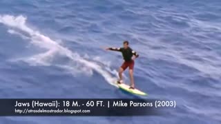 Biggest waves surfed in history EVER