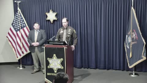 Sheriff Michael Bouchard Discusses 'Manhunt' for James and Jennifer Crumbley