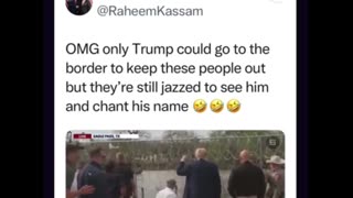 Trump Re-Truthed Raheem 🤣