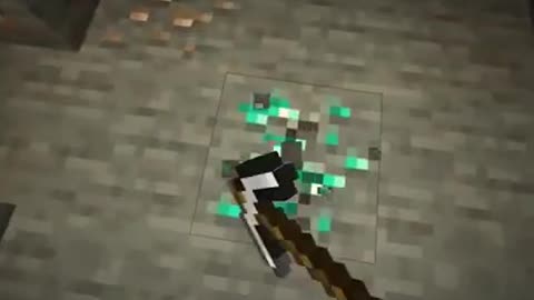 MineCraft Lucky Man Find Treasure Under Lava