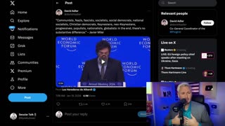 'Progressives & Nazis Are The Same'_ Argentine President's BANANAS Speech At Davos