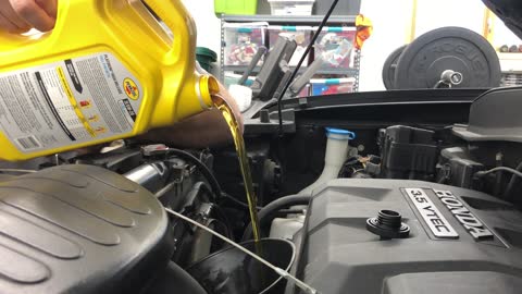 Honda Ridgeline oil change