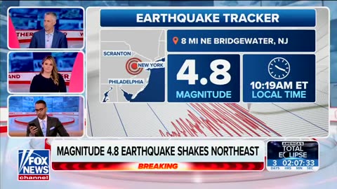 BREAKING - 4.8 Earthquake in NY - Dan Scavino Jr